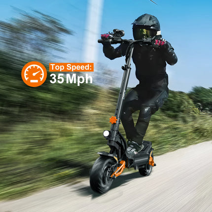 DECE DES20 Scooter elettrico per adulti 1200W Motore E-Scooter 48V13AH Batteria 10 pollici Pneumatico City Escooter