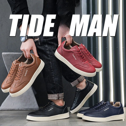 Casual Shoes Loafers British Leather Sneakers Flats Shoes Classic Men Leather Shoes Spring Summer New Trendy Designer Loafers