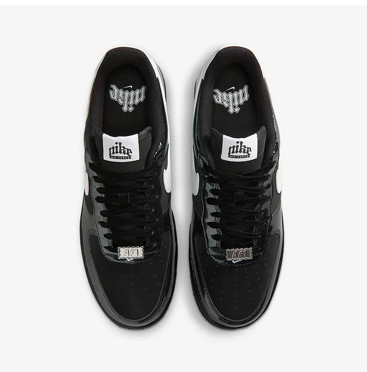 Nike genuine Air Force 1 men's low cut wear-resistant breathable board shoes IB6843-001
