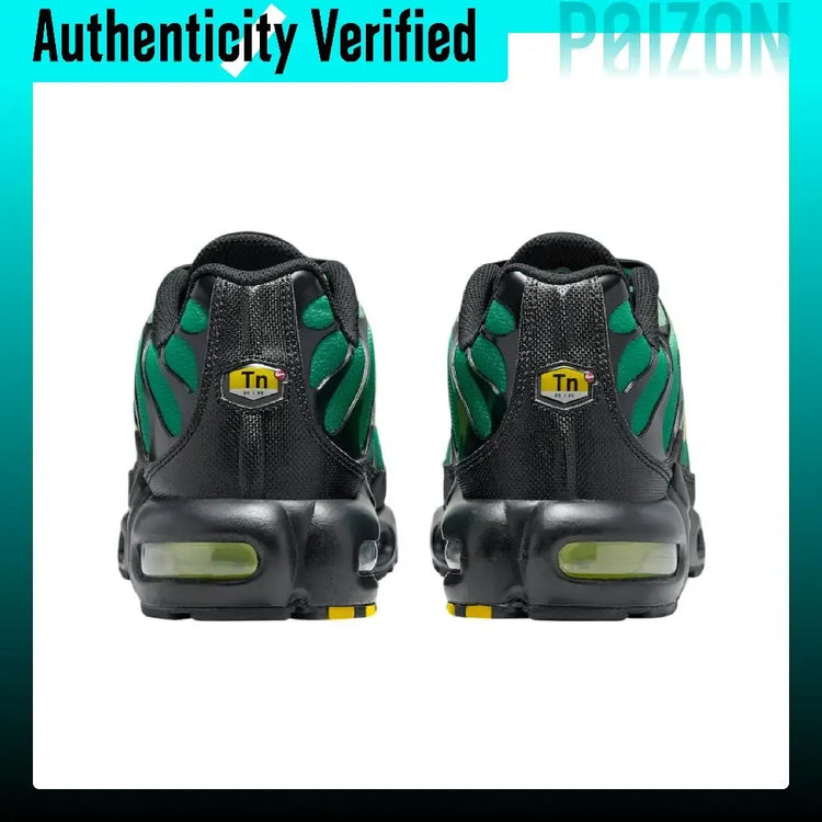 Nike Air Max Plus Breathable Low top Casual Shoes Unisex Green Black DM0032-301