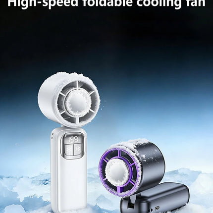 Ventilatore Portatile Lenovo, Raffreddatore USB Ricaricabile con Motore Brushless, Ventola Turbo ad Alta Velocità 199 per Viaggi, Ufficio e Attività all'Aperto