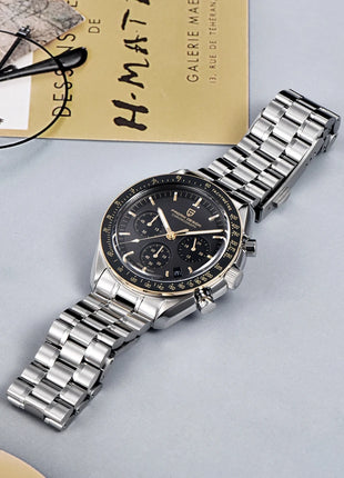 2026 Nuovo PAGANI DESIGN 1701 V5 Orologi da uomo Orologio al quarzo di lusso da uomo Sport Cronografo velocità AR Vetro zaffiro 100M Impermeabile