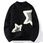 Winter Men Streetwear O-neck Knitted Pullovers Outwear Casual Sweaters New Fashion Man Loose Pullovers Sweaters Male Clothing