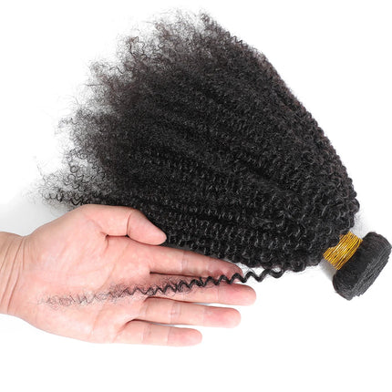 10-24inch Afro Kinky Curly Human Hair Bundle Deal Brazilian Afro Deep Jerry Curly Raw Virgin Human Hair Weave Hair Extension