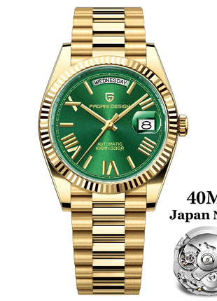 2026 Nuovo PAGANI DESIGN Oro rosa DD40 Orologio automatico di lusso da uomo Orologi da polso meccanici da uomo Giappone NH36A AR Vetro zaffiro