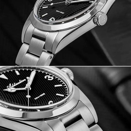 ADDIESDIVE 2025 NEW Watch For Men 316L Stainless Steel 10Bar Diving Luminous AD2096 Luxury Gift Quartz Wristwatch Reloj Hombre