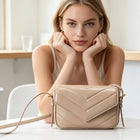 Borsa a Tracolla Formale da Ufficio in PU Resistente all'Usura con Manico Superiore, Borsa a Tracolla per Uso Quotidiano e Outdoor, Borsa Tote da Donna