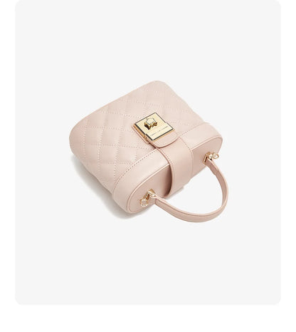 FOXER Split Leather Women's Box Mini Handbag Fashion Brand Crossbody Shoulder Bag Lady Messenger Bag Elegant Small Tote