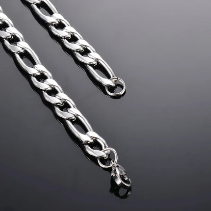 Wholesale 925 Sterling Silver Necklace 2-12mm Width 40-75cm Long Chain Lobster Clasp Men and Women Engagement Jewelry PlatiNum