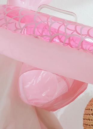 Rooxin Flamingo Nuoto Cerchio Bambino Infantile Galleggiante Piscina Anello di Nuoto Con Parasole Sedile Galleggiante Estate Spiaggia Piscina Festa Giocattoli