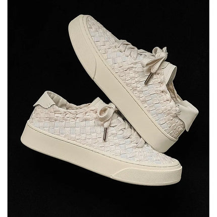 Men's sports shoes and casual shoes thick soled canvas men's shoes fashionable Owens breathable board shoes
