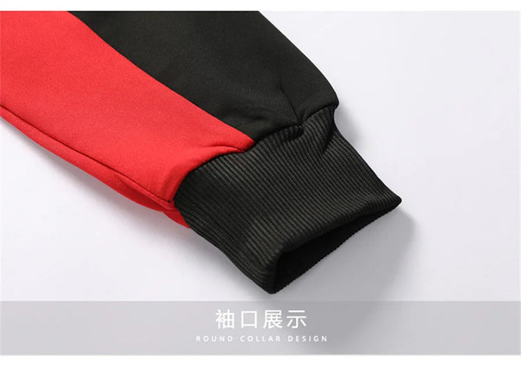 2027 New Style Men Cardigan and Pants Casual 2 Piece Set Sportswear Spring and Autumn Men's Clothing Printed Tracksuits Hoodies