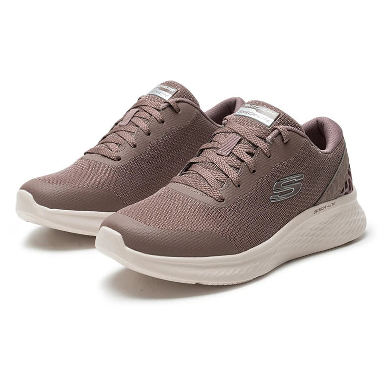 Skechers Lace-Up Sports Casual Shoes Breathable Women's Walking Shoes Training Shoes Running Shoes 149992-Mve PlatiNum