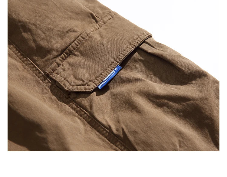 High Quality Cotton Cargo Pants For Men Japanese Streetwear Plus Size Tactical Pants Harajuku Casual Joggers Fashion Trousers