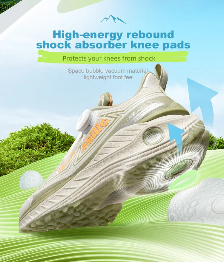 ONEMIX Autunno Inverno Outdoor Scarpe da corsa da fondo da uomo con assorbimento degli urti Scarpe da ginnastica da trekking da donna Caratteristiche resistenti all'usura PlatiNum