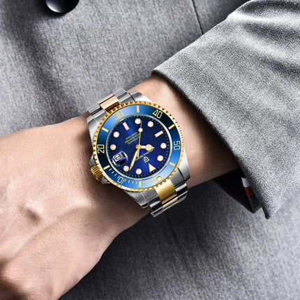 PAGANI DESIGN 2026 43MM Serie Water Ghost Orologio Meccanico da Uomo Automatico con Vetro Zaffiro in Acciaio Inossidabile Impermeabile Sportivo