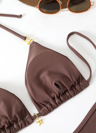 Micro Bikini Triangolare Sexy 2026, Costume da Bagno da Donna, Abbigliamento da Spiaggia, Set Bikini a Due Pezzi con Perizoma Estivo platinumshop
