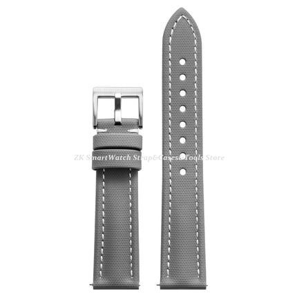 Cinturino per orologio in tela di nylon 18/19/20/21/22mm per Omega per Blancpain Sailcloth cinturino impermeabile cinturino da polso in pelle a sgancio rapido