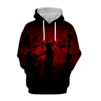 Bullet For My Valentine Rock Band 3D Print Hoodies Men Women Oversized Sweatshirts Hoodie Male Pullovers Tracksuits Man Clothing