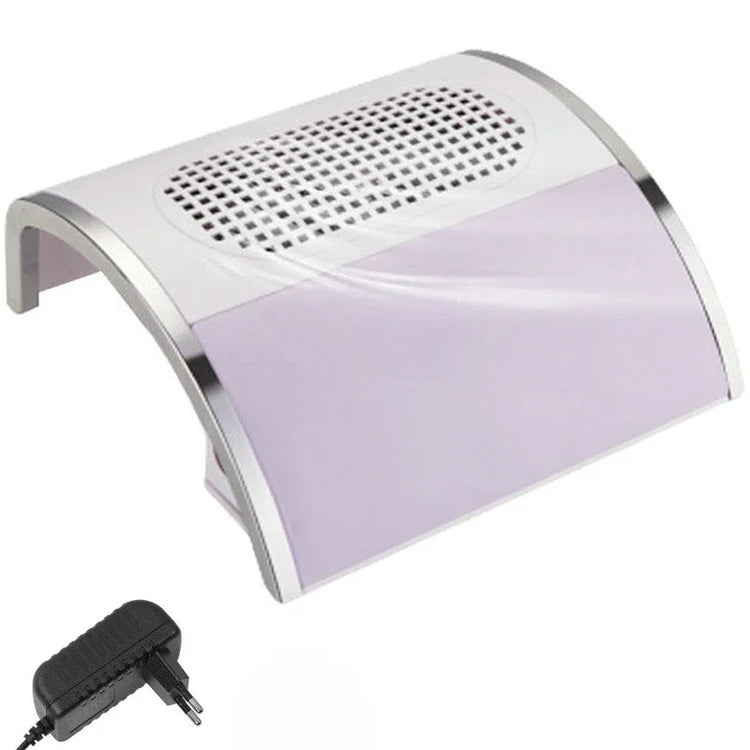 Nail Grinding Polishing Dust Collector Desktop Adjustable Speed Vacuum Device For Home Salon Nail Art Sessions