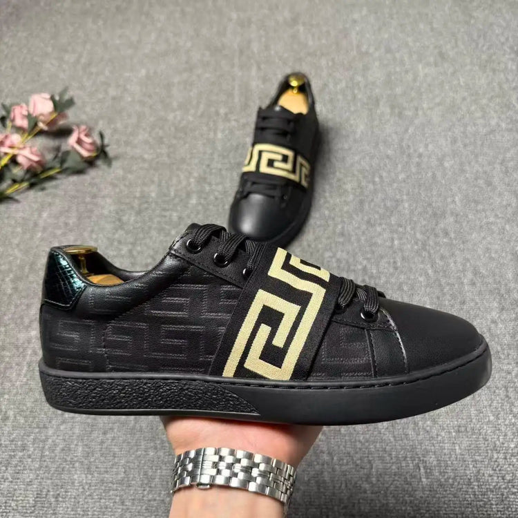 European Station New Fashion Versatile Trend Men's Board Shoes Low Top Casual Shoes