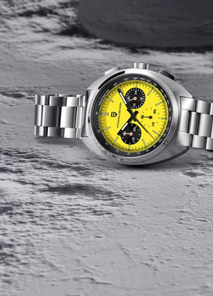 Nuovo Orologio da Uomo PAGANI DESIGN Panda 2026, Orologio al Quarzo Retrò, Cronografo Impermeabile con Vetro Zaffiro AR, Luminoso, Sportivo, in Acciaio Inossidabile