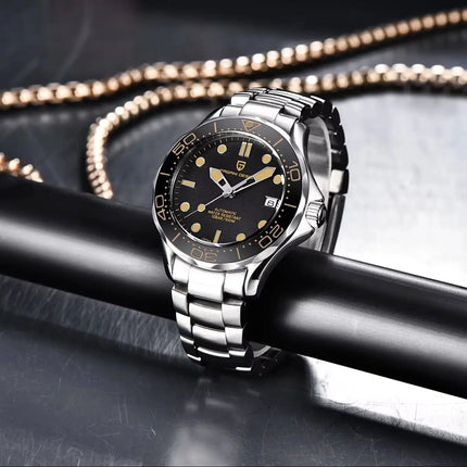 PAGANI DESIGN Orologi da uomo Orologio automatico di lusso retrò da uomo Orologio da polso meccanico giapponese da uomo Orologio impermeabile in acciaio inossidabile