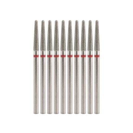 10Pcs Diamond Milling Cutter For Manicure Electric Nail Drill Bits Accessory Pedicure Machine Nail File Gel Remover Tool uñas Accesorios Y Herramientas