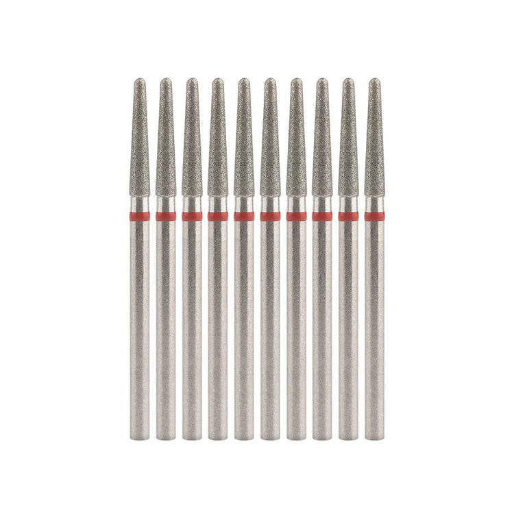 10Pcs Diamond Milling Cutter For Manicure Electric Nail Drill Bits Accessory Pedicure Machine Nail File Gel Remover Tool uñas Accesorios Y Herramientas