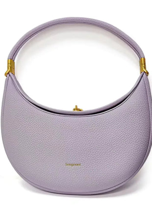 2025 Luxury Quality Half Moon Women's Shoulder Bag Crossbody Aesthetic Bags Women's Handbag Lock Catch Designer Underarm Bags PlatiNum