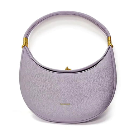 2025 Luxury Quality Half Moon Women's Shoulder Bag Crossbody Aesthetic Bags Women's Handbag Lock Catch Designer Underarm Bags PlatiNum