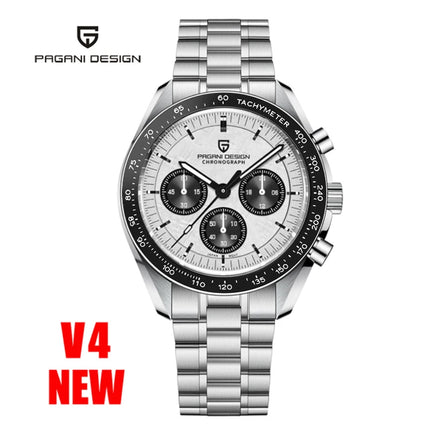 PAGANI DESIGN PD1701 Orologi da uomo di lusso in oro Orologi da polso al quarzo Cronografo VK63 Orologio da uomo AR Orologio con specchio in zaffiro Regali