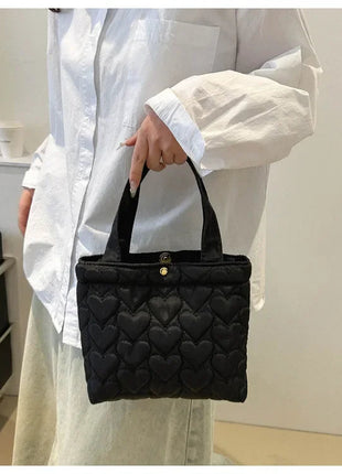 Puffer Shoulder Bag for Women Soft Down Cotton Padded Tote Handbag Purse Quilted Cross Body Bag Solid Color Bubbles Cloud Bag PlatiNum