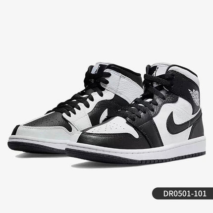 Scarpe da tavolo sportive casual Nike originali Air Jordan 1 da donna DR0501-101 platinumshop