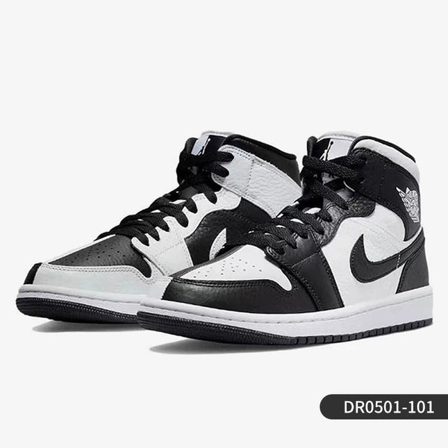 Scarpe da tavolo sportive casual Nike originali Air Jordan 1 da donna DR0501-101 platinumshop