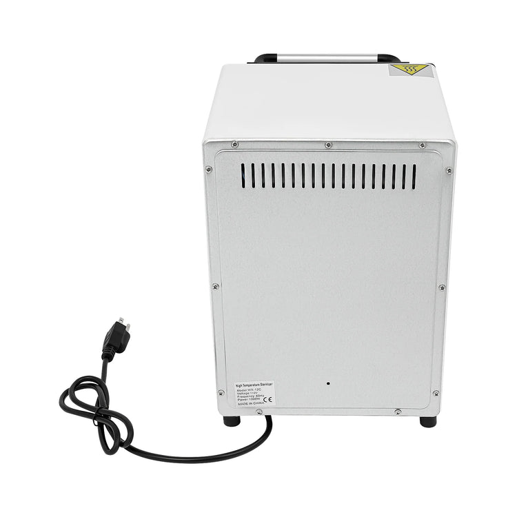 1000W Metal Tool Sterilizer Nail Tool Cleaning Sterilizer Cabinet High Temperature Cleaning Box Dry Heat Sterilizer