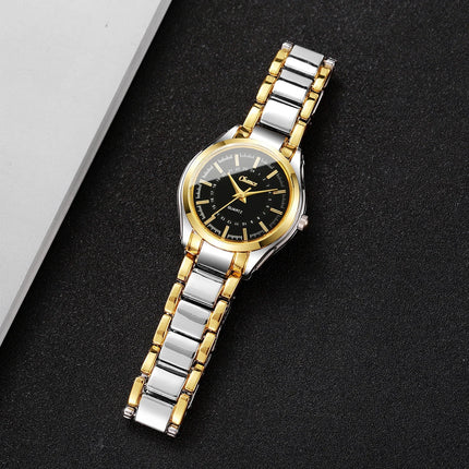 4 pezzi/set moda quadrante piccolo orologi da donna braccialetti da polso analogico al quarzo di lusso da donna Set Reloj Mujer (senza scatola) platinumshop