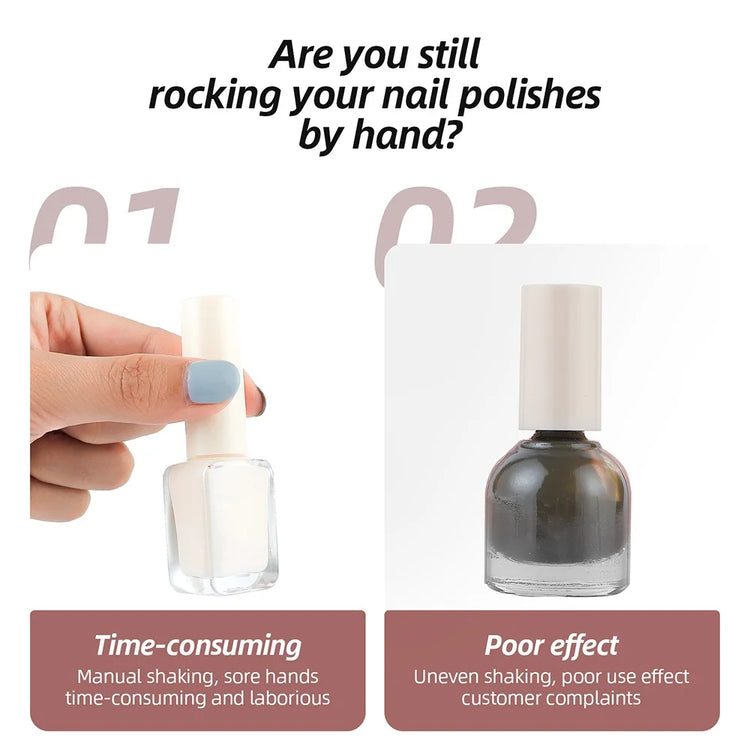 Fast Nail Polish Shaker for Nail Polish Tattoo Ink Pigment Liquid Shaking Machine Eyelash Glue Makeup Tools Anti Caking