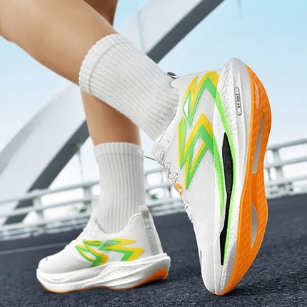 2026 NEW Men Sports Running Shoes Off Marathon Breathable Light Comfortable Women Athletic Sneakers Jogging Tenis Air Cushion PlatiNum