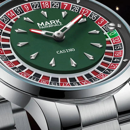Mark Fairwhale 5031 Nuovo orologio al quarzo da uomo di marca superiore quadrante digitale rotante intrattenimento freddo orologio da notte impermeabile reloj platinumshop