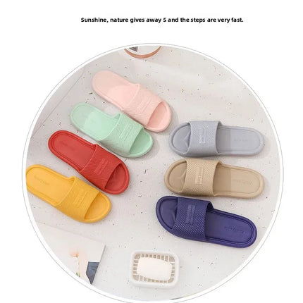 Pantofole da interno per coppia casual Nuovi sandali piatti da donna semplici per il tempo libero all'aperto da uomo Scarpe comode in materiale EVA per la casa