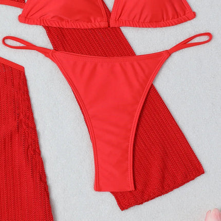 2026 Bikini sexy Costumi da bagno femminili Costumi da bagno a tre pezzi da donna Costumi da bagno da spiaggia Costumi da bagno Bikini brasiliano Set Bagnante da piscina platinumshop