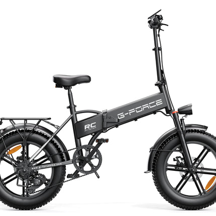 Bicicletta Elettrica Pieghevole G-FORCE RC per Adulti, Motore 750W, Batteria 48V 20AH, Pneumatici Fat da 20 Pollici, Bici Elettrica Urbana