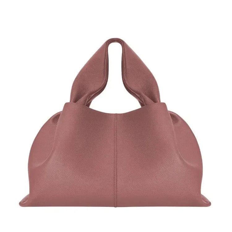 Borsa a Tracolla da Donna di Alta Gamma Autunno/Inverno 2025 – Design con Motivo Lychee e Tracolla a Nuvola