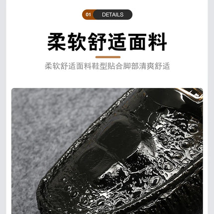 Scarpe Italiane Formali da Uomo, Mocassini in Pelle Fatti a Mano, Scarpe Casual Eleganti Slip-on, Comode Calzature di Lusso per Uomo