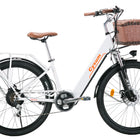 Bicicletta Elettrica Cysum Cityrun 26'', E-Bike 250W per Adulti, Uomini e Donne, Batteria Rimovibile 36V 10Ah, Velocità Massima 25km/h, Autonomia 70-90km, Bici per Pendolari Urbani e Suburbani