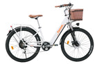 Bicicletta Elettrica Cysum Cityrun 26'', E-Bike 250W per Adulti, Uomini e Donne, Batteria Rimovibile 36V 10Ah, Velocità Massima 25km/h, Autonomia 70-90km, Bici per Pendolari Urbani e Suburbani