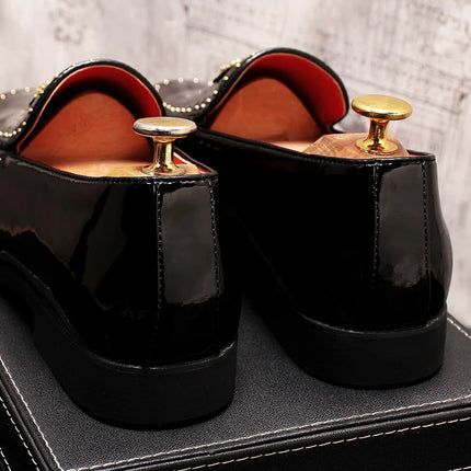 Nuovo arrivo scarpe da uomo Designer di lusso in pelle Casual Driving Oxfords Flats Shoes mocassini da uomo mocassini scarpe italiane per uomo