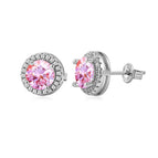 YB Silver - Rose / 0,5 ct Zircon SANS TRAITEMENT