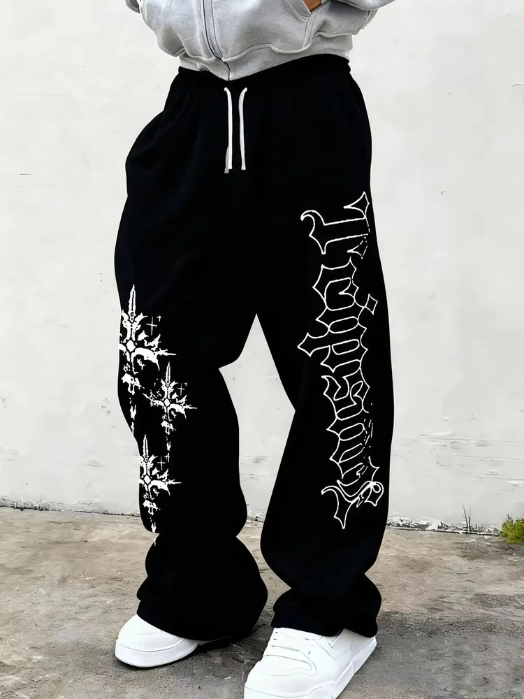 Pantaloni Sportivi Casual Larghi con Coulisse Tinta Unita Versatili per Uomo, Donna e Bambino, Nuova Collezione 2026, Ideali per lo Streetwear